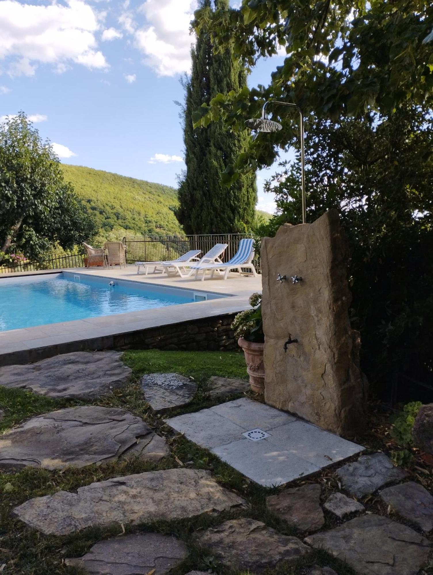 Вілла Casa Renacci Subbiano Екстер'єр фото